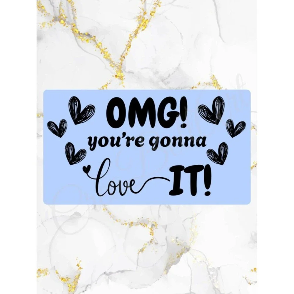 100 Thank you Stickers for Packaging | Small Business Labels